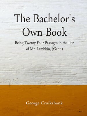 cover image of The Bachelor's Own Book